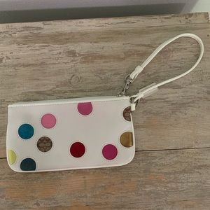Coach Bags - Coach White Wristlet Coach Bags - Coach White Wristlet